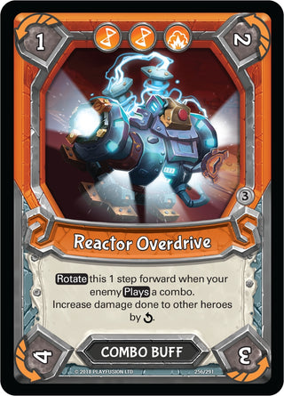 Reactor Overdrive (Claimed) (256) [KIN] - Lightseekers TCG Single