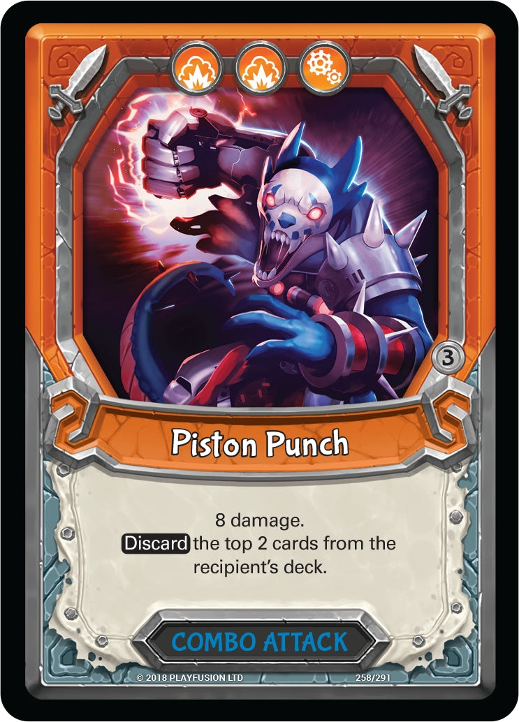 Piston Punch (Unclaimed) (258) [KIN] - Lightseekers TCG Single