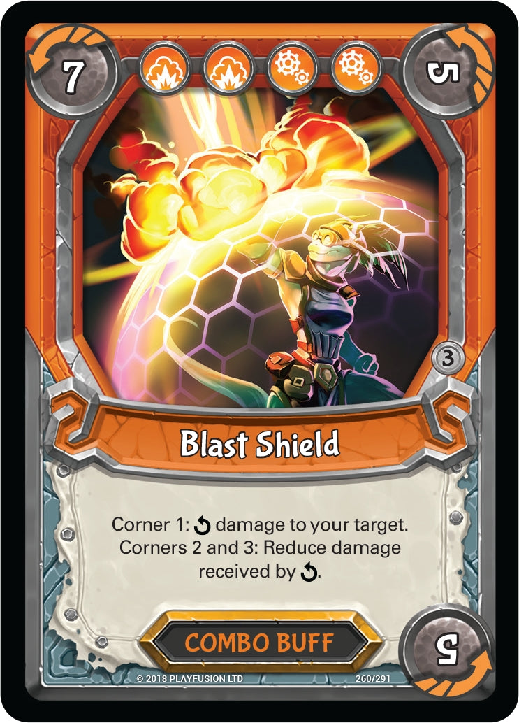 Blast Shield (Unclaimed) (260) [KIN] - Lightseekers TCG Single