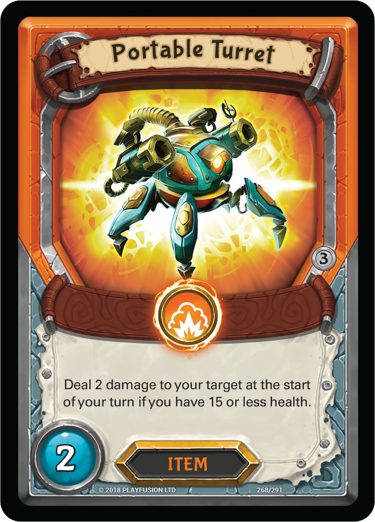 Portable Turret (Unclaimed) (268) [KIN] - Lightseekers TCG Single