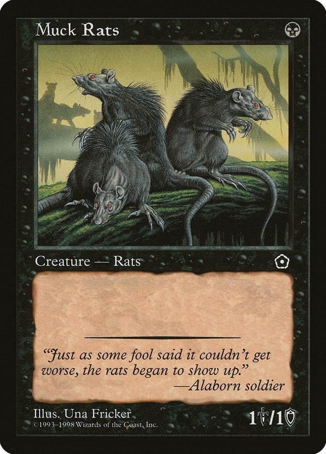 Muck Rats [P02] - MTG Single