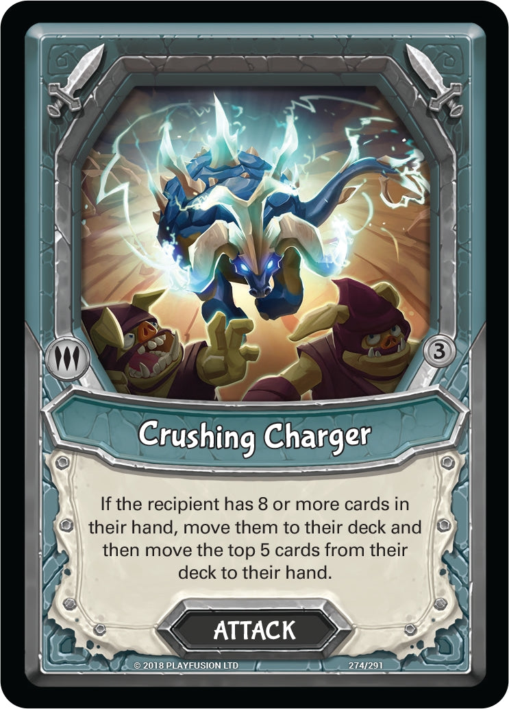 Crushing Charger (Claimed) (274) [KIN] - Lightseekers TCG Single