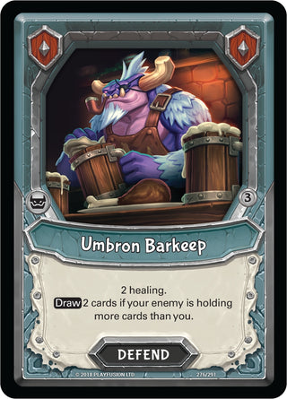 Umbron Barkeep (Unclaimed) (276) [KIN] - Lightseekers TCG Single