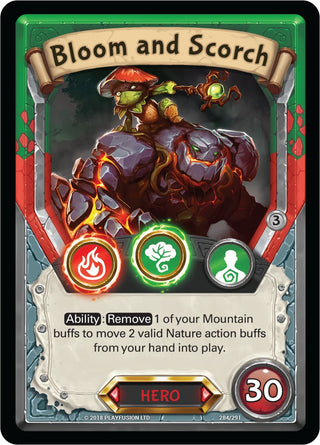 Bloom and Scorch (Claimed) (284) [KIN] - Lightseekers TCG Single