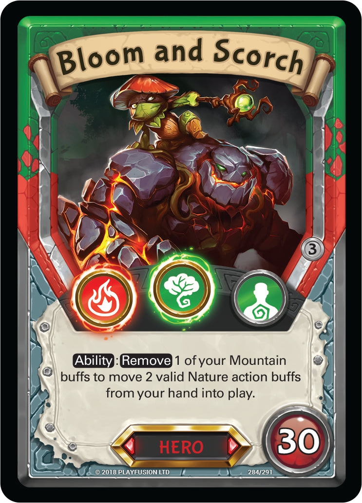 Bloom and Scorch (Unclaimed) (284) [KIN] - Lightseekers TCG Single