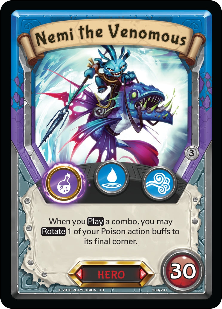 Nemi the Venomous (Unclaimed) (289) [KIN] - Lightseekers TCG Single