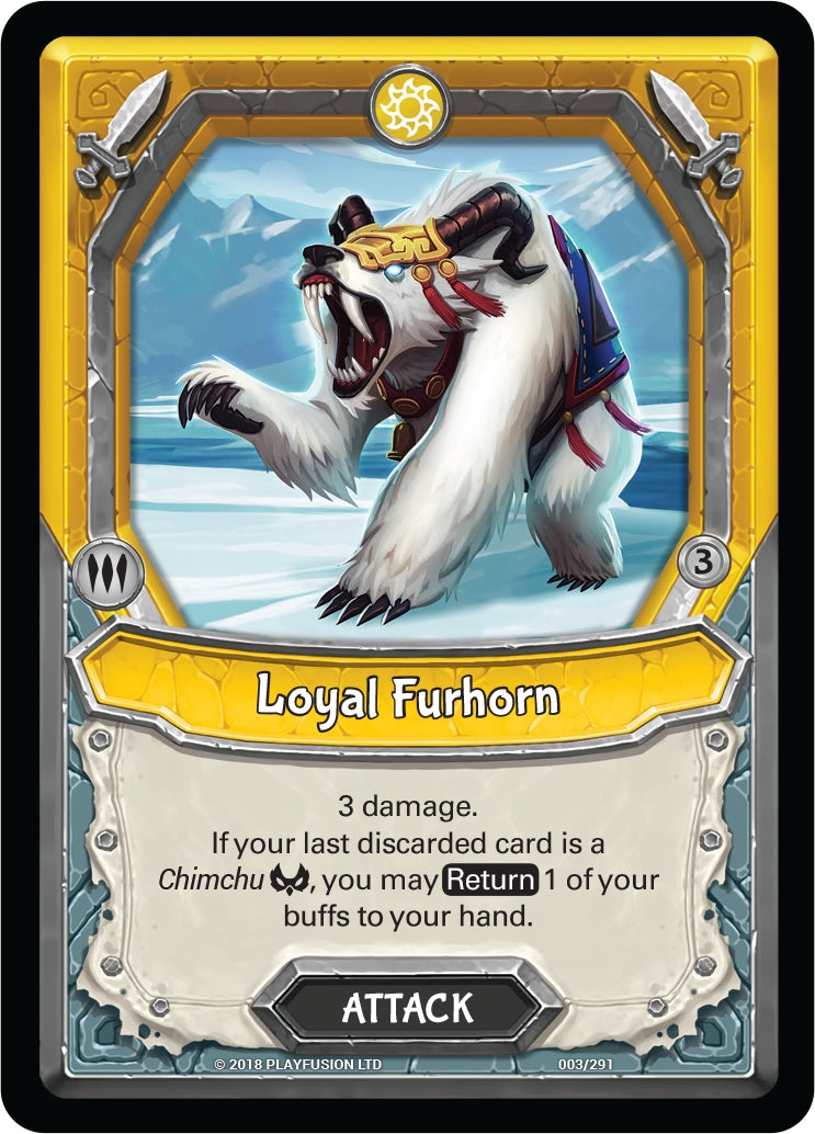 Loyal Furhorn (Unclaimed) (3) [KIN] - Lightseekers TCG Single