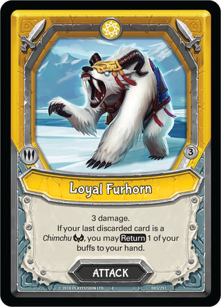 Loyal Furhorn (Unclaimed) (3) [KIN] - Lightseekers TCG Single