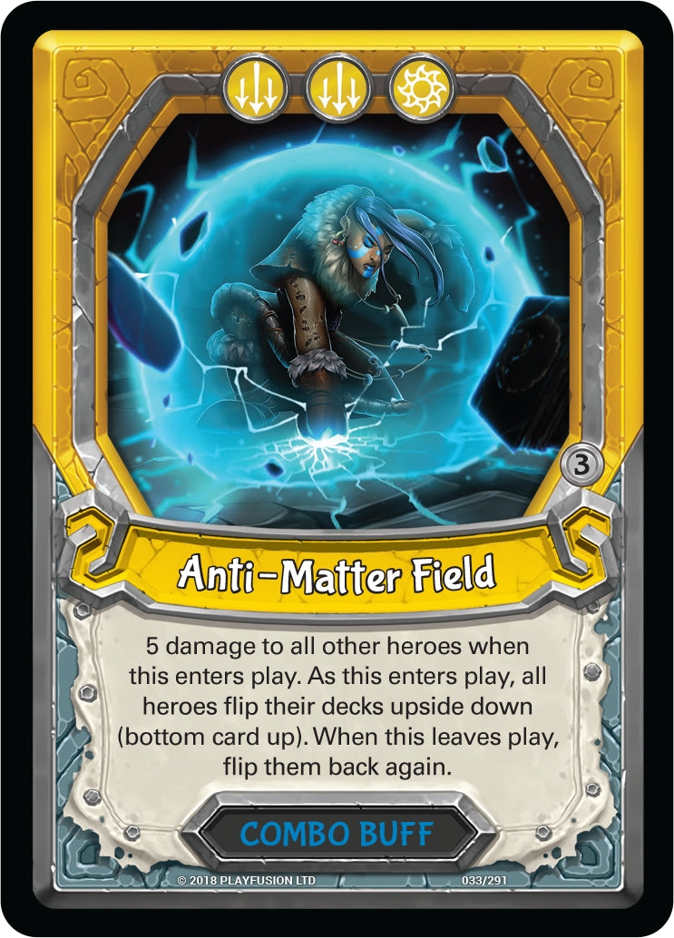 Anti-Matter Field (Unclaimed) (33) [KIN] - Lightseekers TCG Single