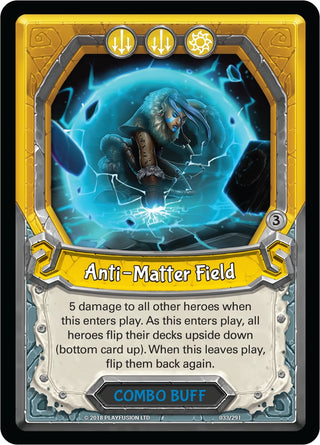 Anti-Matter Field (Unclaimed) (33) [KIN] - Lightseekers TCG Single