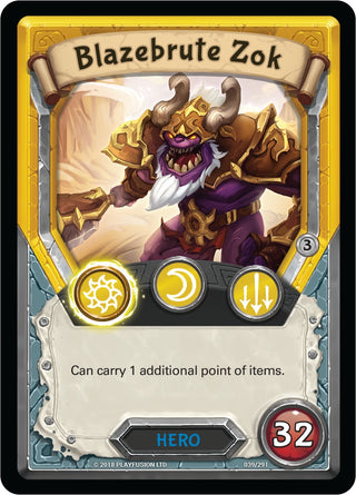 Blazebrute Zok (Claimed) (39) [KIN] - Lightseekers TCG Single