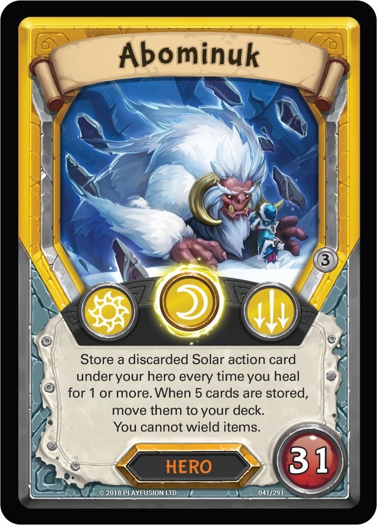Abominuk (Unclaimed) (41) [KIN] - Lightseekers TCG Single