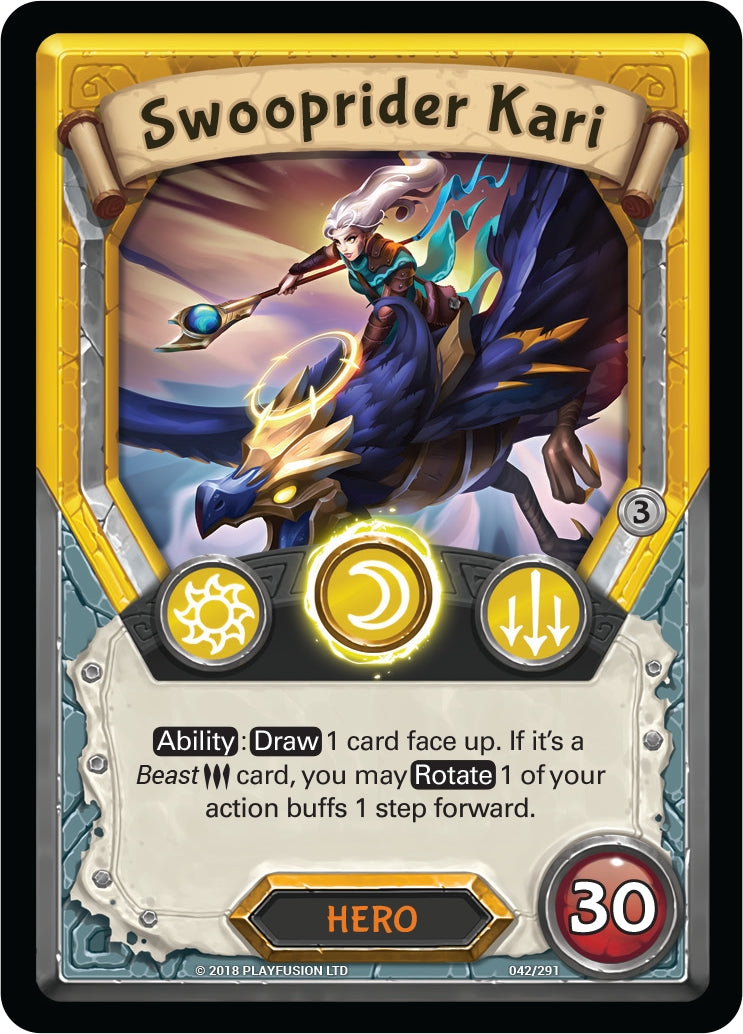 Swooprider Kari (Claimed) (42) [KIN] - Lightseekers TCG Single