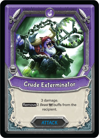 Crude Exterminator (Unclaimed) (51) [KIN] - Lightseekers TCG Single