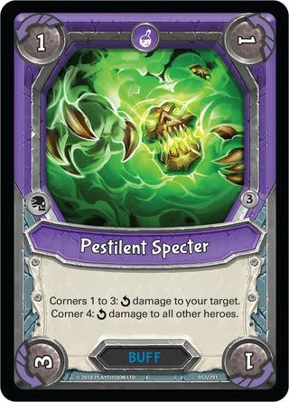 Pestilent Specter (Unclaimed) (52) [KIN] - Lightseekers TCG Single