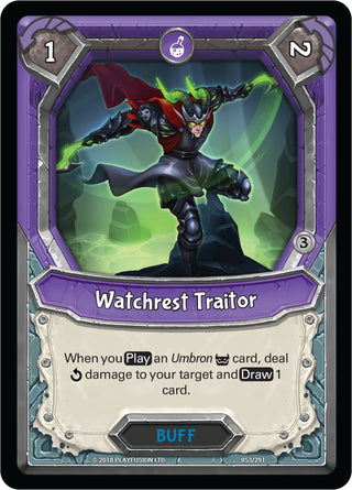 Watchrest Traitor (Claimed) (53) [KIN] - Lightseekers TCG Single