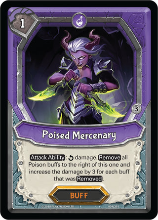 Poised Mercenary (Claimed) (54) [KIN] - Lightseekers TCG Single