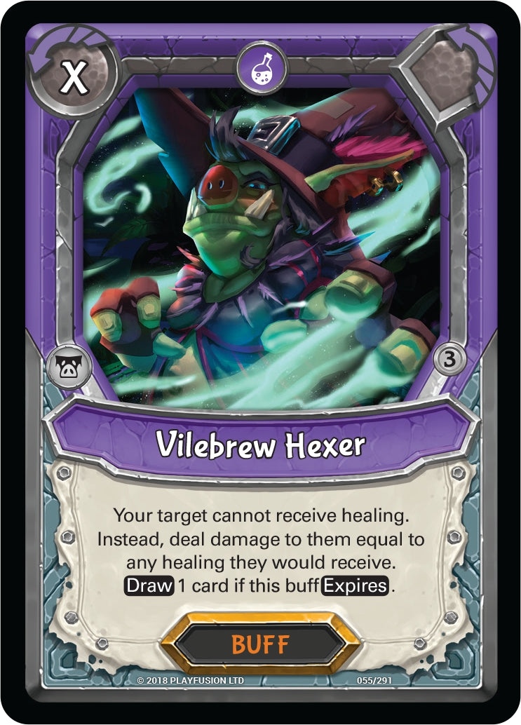 Vilebrew Hexer (Claimed) (55) [KIN] - Lightseekers TCG Single