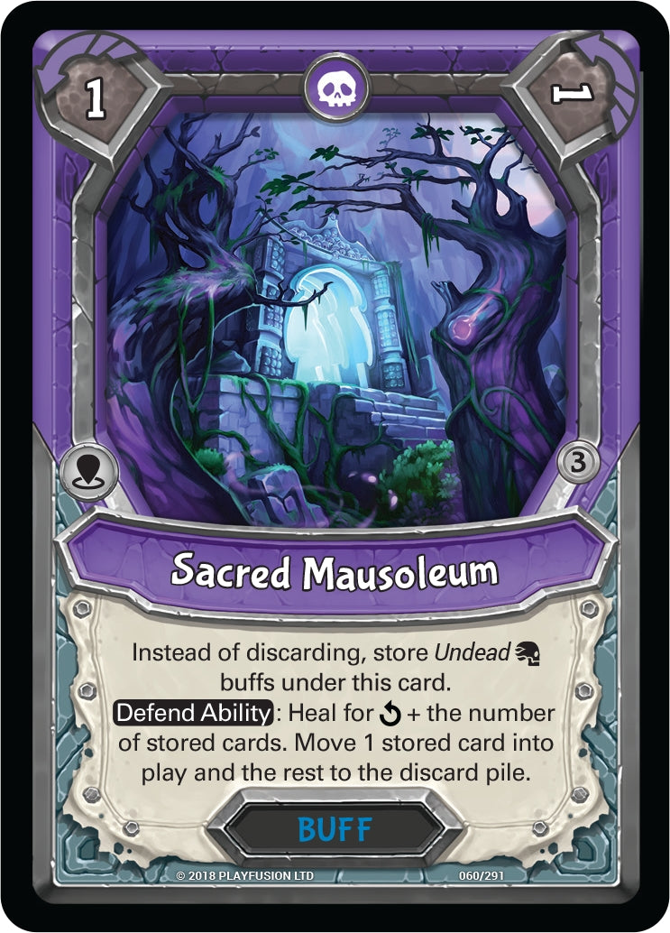 Sacred Mausoleum (Unclaimed) (60) [KIN] - Lightseekers TCG Single