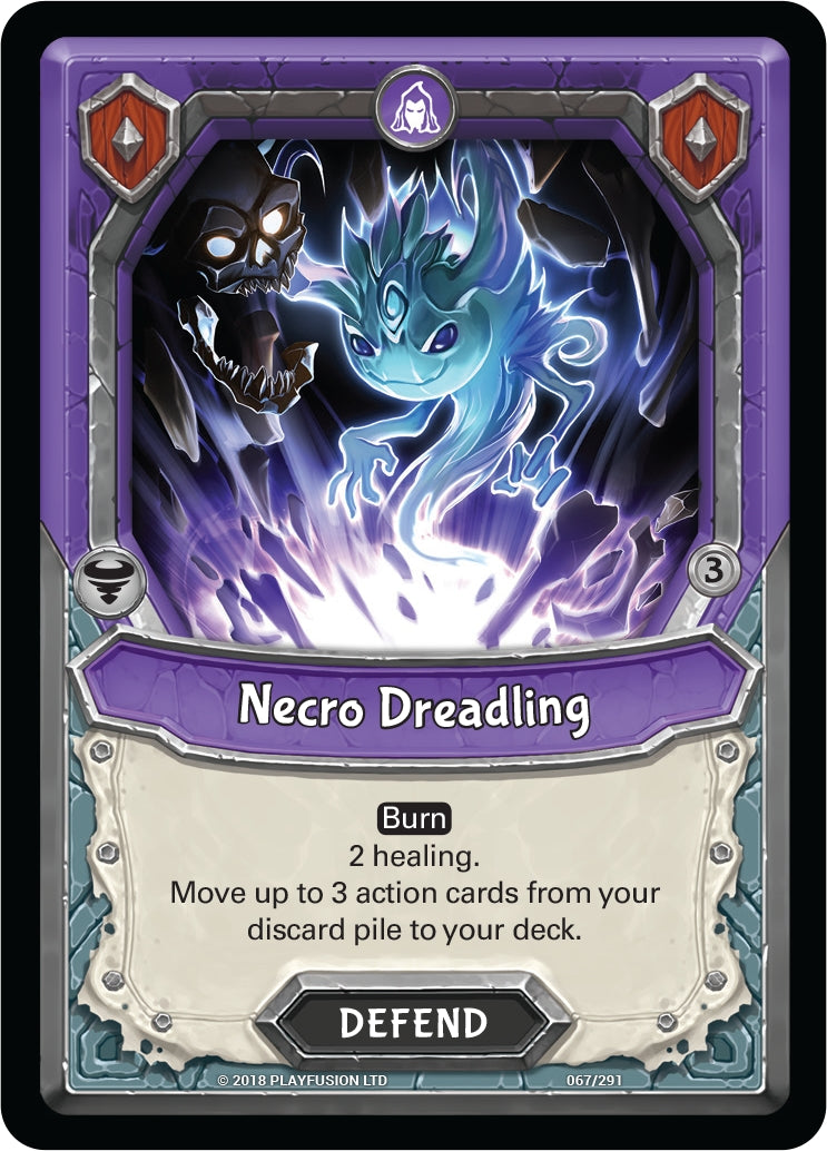 Necro Dreadling (Unclaimed) (67) [KIN] - Lightseekers TCG Single