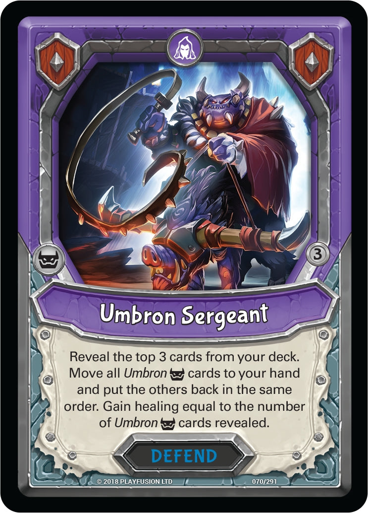 Umbron Sergeant (Claimed) (70) [KIN] - Lightseekers TCG Single