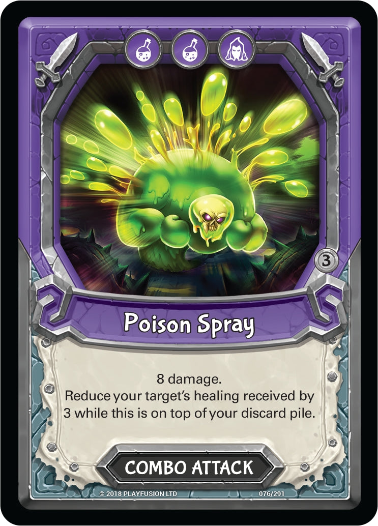 Poison Spray (Unclaimed) (76) [KIN] - Lightseekers TCG Single