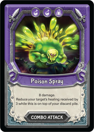 Poison Spray (Unclaimed) (76) [KIN] - Lightseekers TCG Single