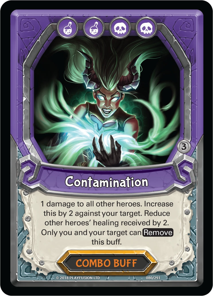 Contamination (Claimed) (80) [KIN] - Lightseekers TCG Single