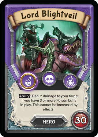 Lord Blightveil (Claimed) (82) [KIN] - Lightseekers TCG Single