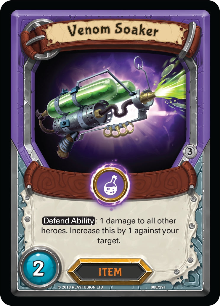 Venom Soaker (Claimed) (88) [KIN] - Lightseekers TCG Single