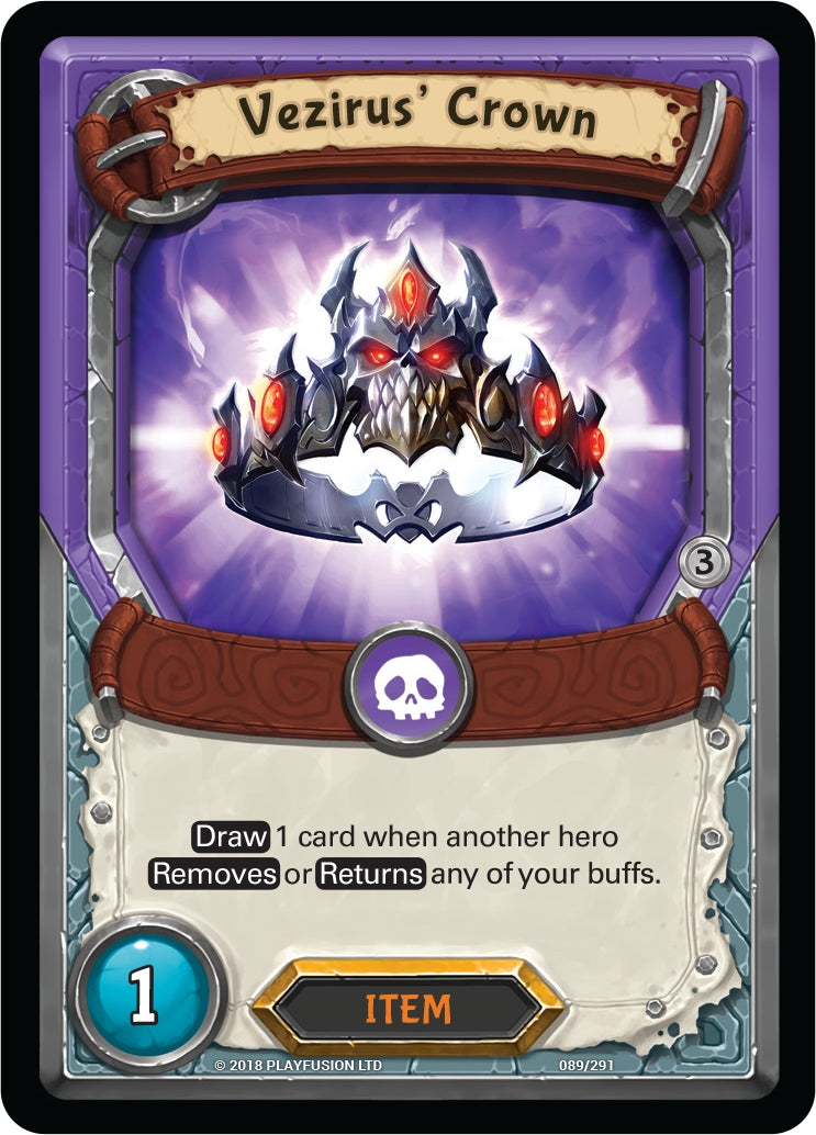 Vezirus’ Crown (Claimed) (89) [KIN] - Lightseekers TCG Single