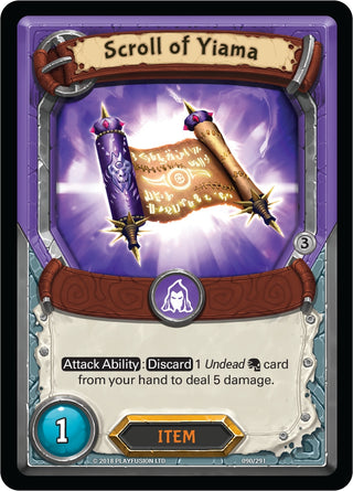 Scroll of Yiama (Claimed) (90) [KIN] - Lightseekers TCG Single