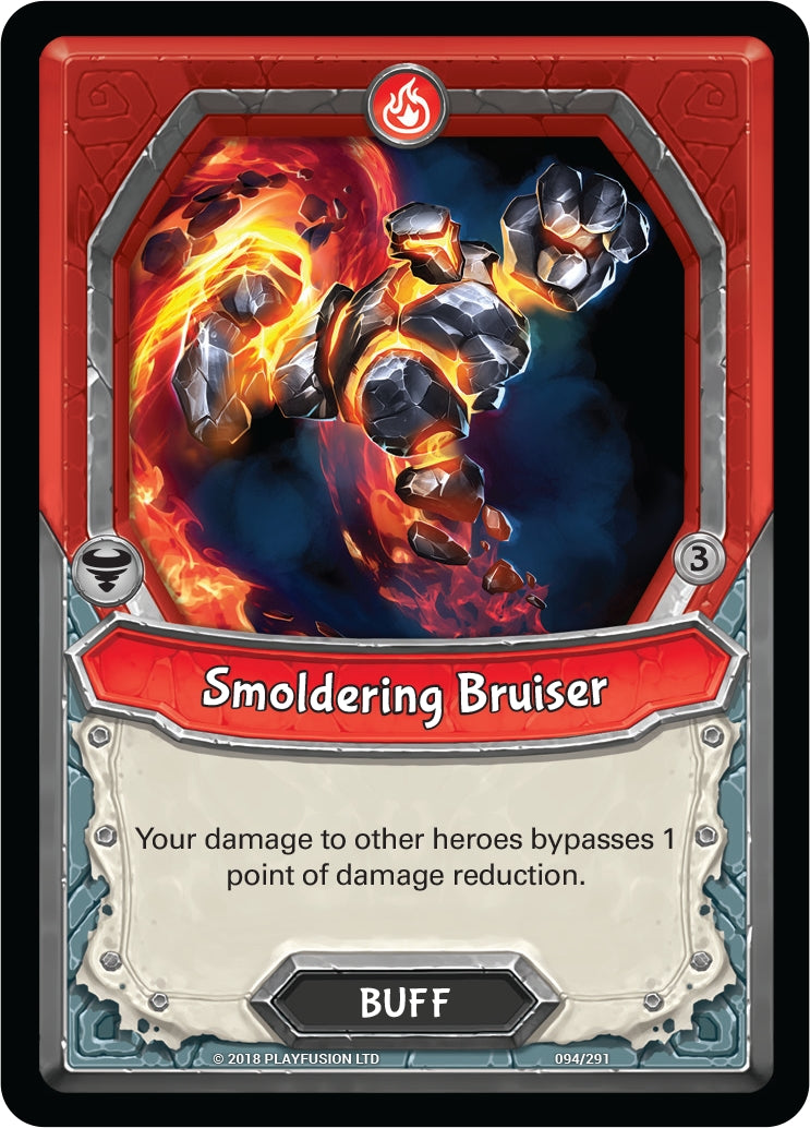 Smoldering Bruiser (Claimed) (94) [KIN] - Lightseekers TCG Single