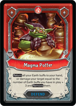 Magma Potter (Claimed) (96) [KIN] - Lightseekers TCG Single