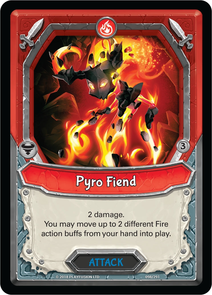 Pyro Fiend (Unclaimed) (98) [KIN] - Lightseekers TCG Single