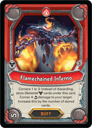 Flamechained Inferno (Claimed) (99) [KIN] - Lightseekers TCG Single