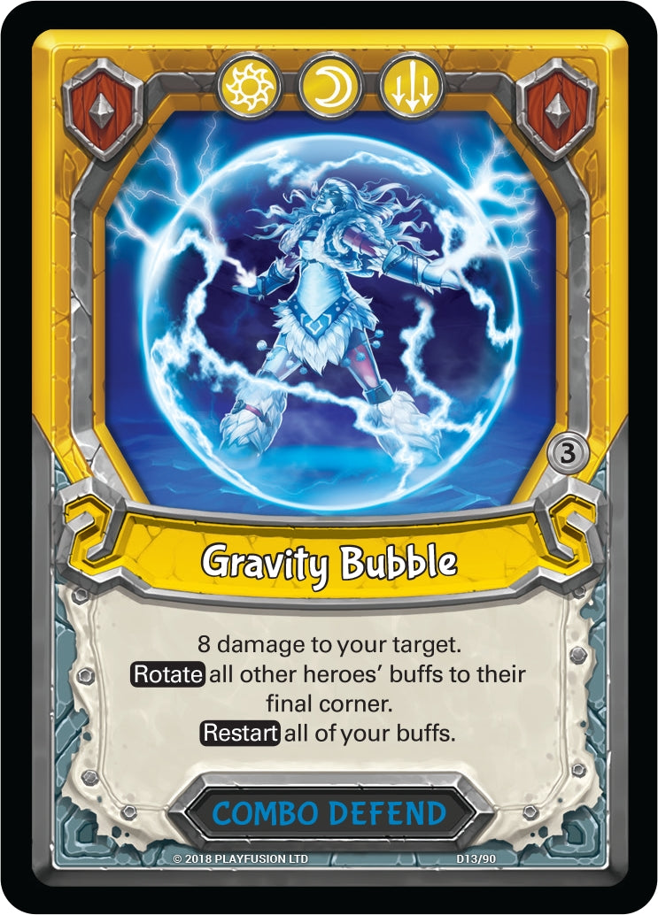 Gravity Bubble (Claimed) (13) [KIN] - Lightseekers TCG Single