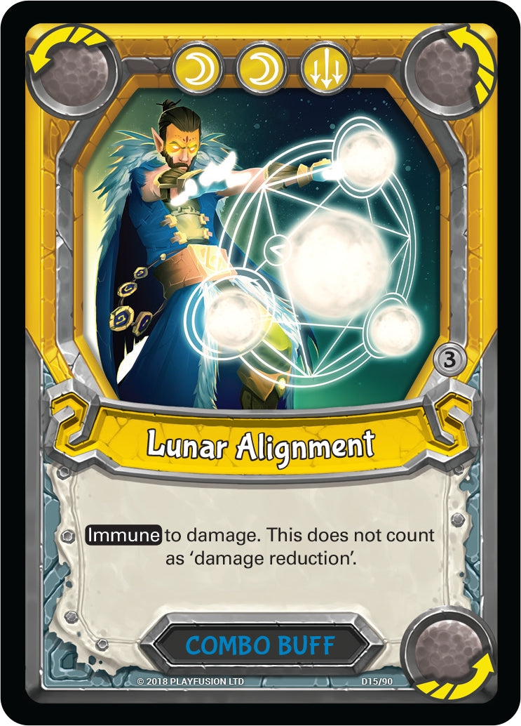 Lunar Alignment (Claimed) (15) [KIN] - Lightseekers TCG Single