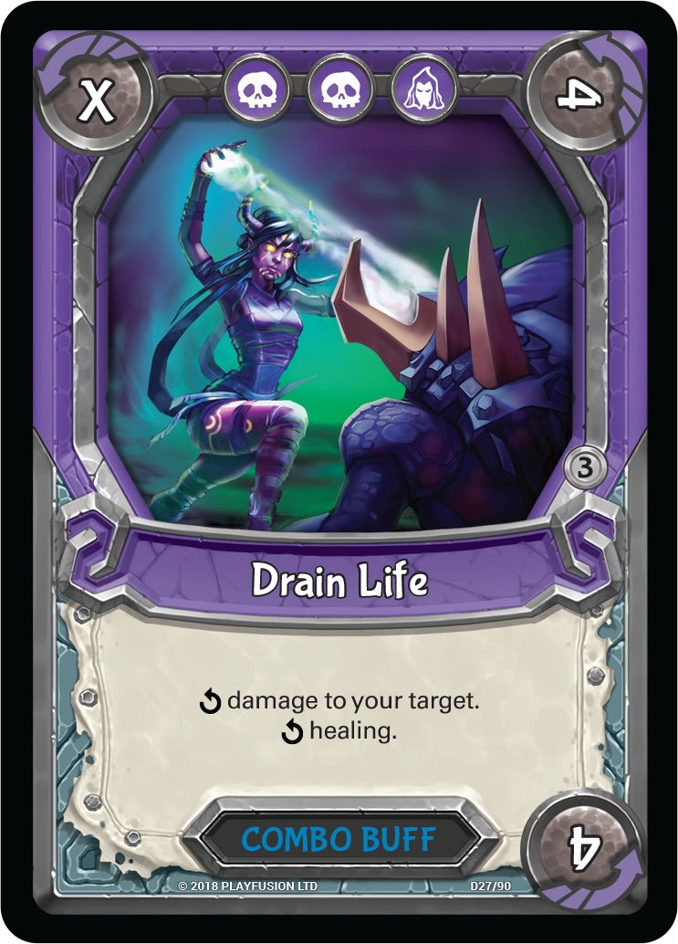 Drain Life (Claimed) (27) [KIN] - Lightseekers TCG Single