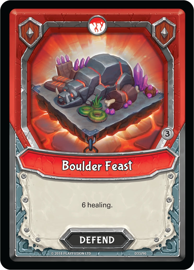 Boulder Feast (Unclaimed) (33) [KIN] - Lightseekers TCG Single