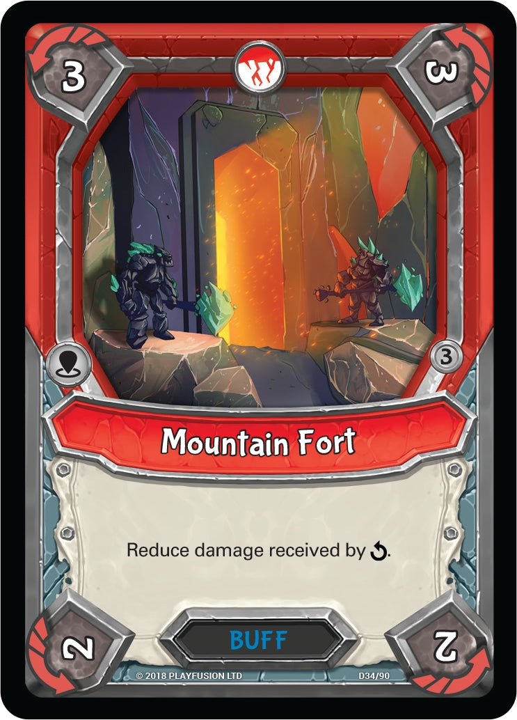 Mountain Fort (Claimed) (34) [KIN] - Lightseekers TCG Single