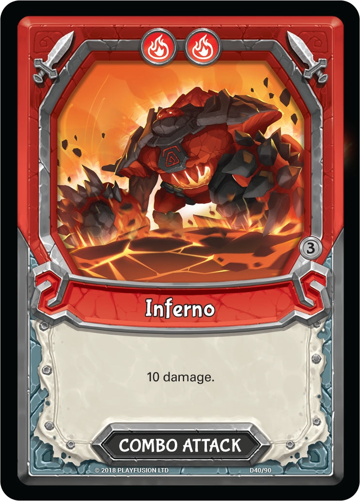 Inferno (Claimed) (40) [KIN] - Lightseekers TCG Single