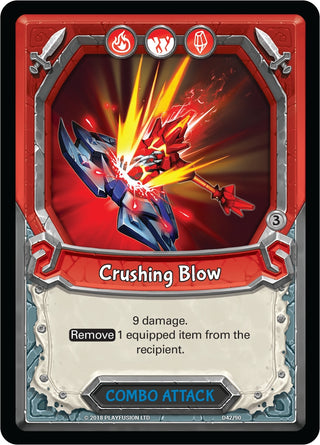 Crushing Blow (Claimed) (42) [KIN] - Lightseekers TCG Single