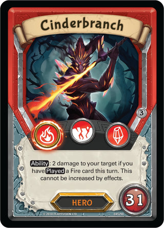 Cinderbranch (Unclaimed) (45) [KIN] - Lightseekers TCG Single