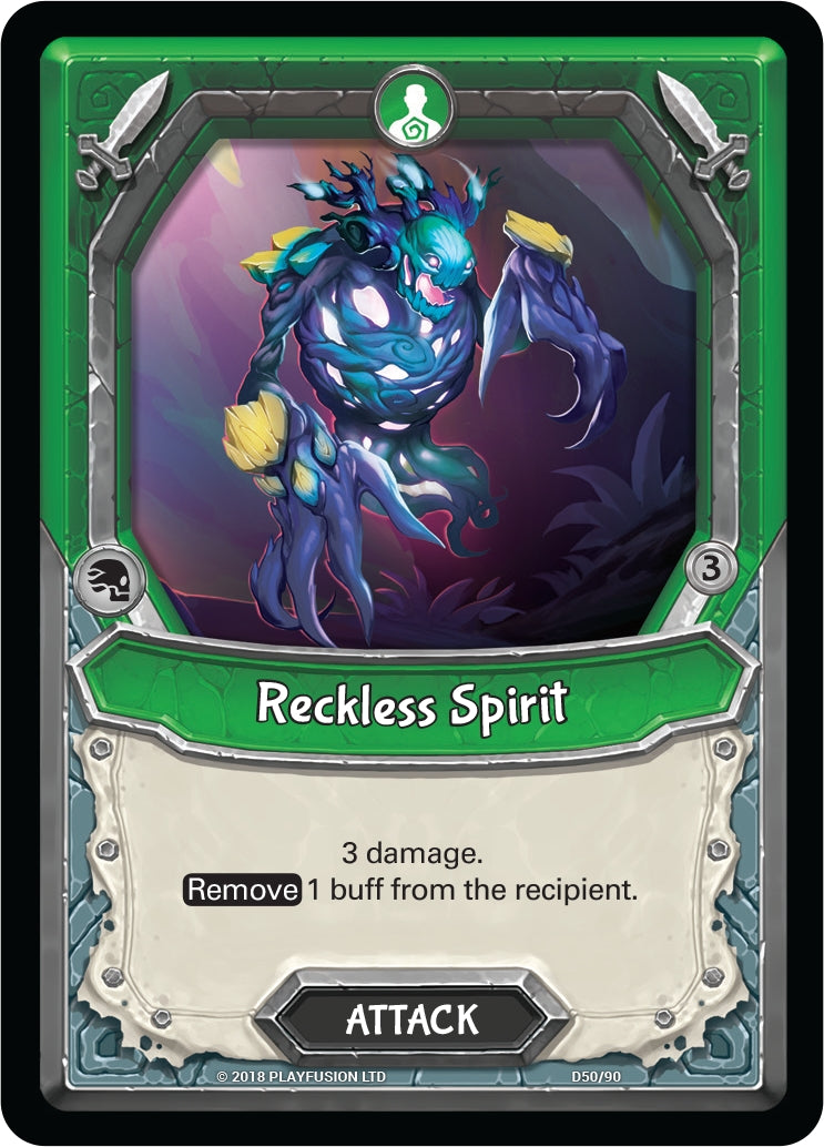 Reckless Spirit (Unclaimed) (50) [KIN] - Lightseekers TCG Single