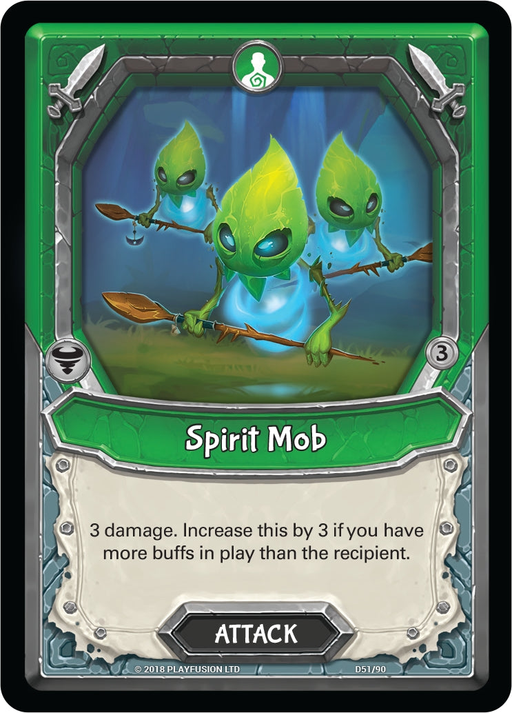 Spirit Mob (Unclaimed) (51) [KIN] - Lightseekers TCG Single
