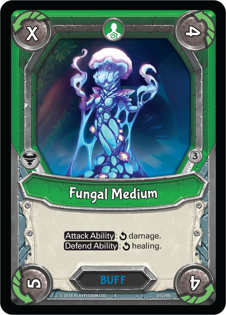 Fungal Medium (Claimed) (52) [KIN] - Lightseekers TCG Single