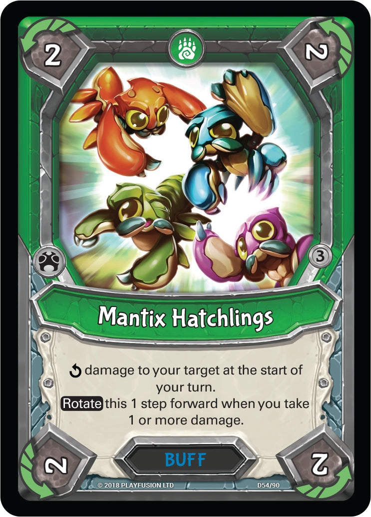 Mantix Hatchlings (Claimed) (54) [KIN] - Lightseekers TCG Single