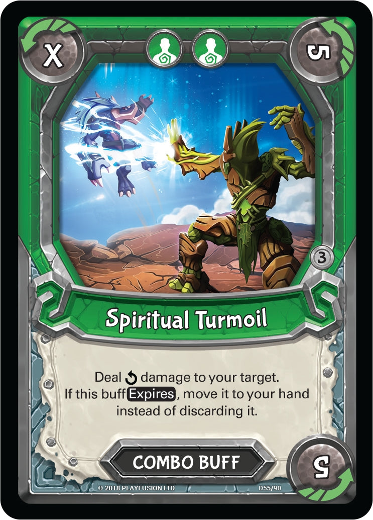 Spiritual Turmoil (Unclaimed) (55) [KIN] - Lightseekers TCG Single