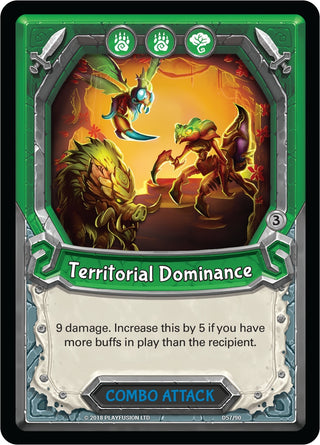 Territorial Dominance (Unclaimed) (57) [KIN] - Lightseekers TCG Single